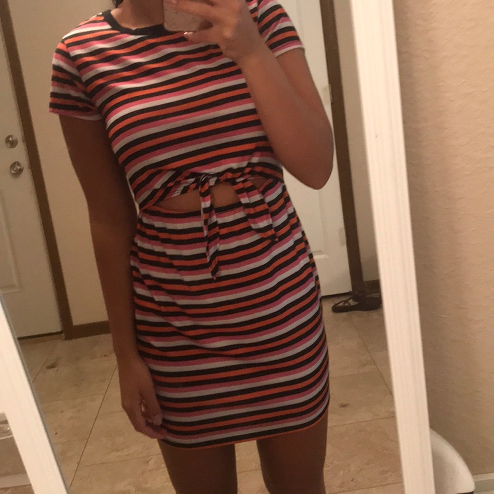 CUTE STRIPED DRESS